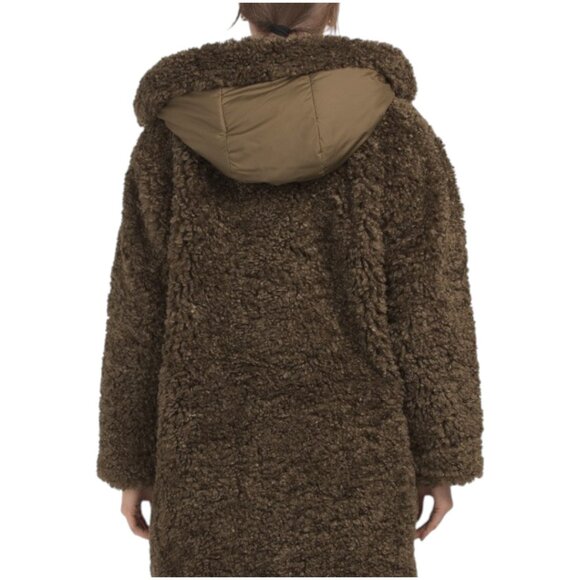 SAVE THE DUCK Angelica Faux Shearling Jacket - Picture 2 of 2